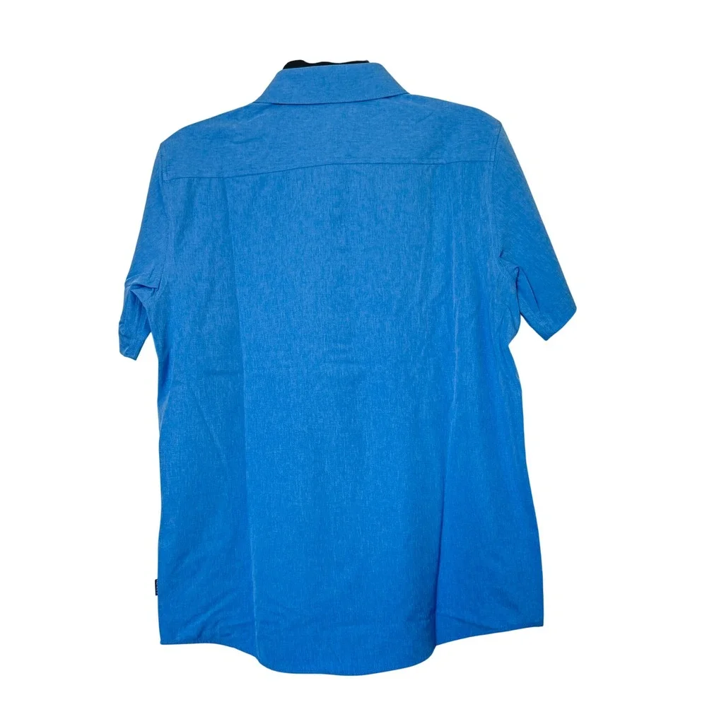 NWT! Lot of‎ 3 Hurley Mens Short Sleeve Button Down Shirts Small